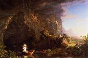 Thomas Cole The Voyage of Life Childhood oil painting